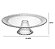 PRATO BOLO DE CRISTAL CHUMBO COM PE RADIAL 31,5CM - LYOR - Imagem 5