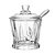 ACUCAREIRO CRISTAL DE CHUMBO C/TAMPA E COLHER 210ML - LYOR - Imagem 5