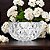 CENTRO DE MESA DE CRISTAL DE CHUMBO DELI DIAMOND 25x13cm - Imagem 2