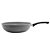 FRIGIDEIRA WOK ALUMINIO E CERAMICA INDUCAO 28CM CINZA LYOR - Imagem 1