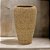 VASO EM FERRO E RATAN  DECORATIVO NA COR MARROM 54,5cm - Imagem 2
