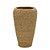VASO EM FERRO E RATAN  DECORATIVO NA COR MARROM 54,5cm - Imagem 1