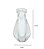 ESCULTURA DECOR ANJO EM VIDRO BRANCO E TRANSP - 20,5CM - Imagem 3