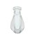 ESCULTURA DECOR ANJO EM VIDRO BRANCO E TRANSP - 20,5CM - Imagem 1