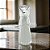 ESCULTURA ANJO DECOR EM VIDRO BRANCO E TRANSPARENTE - 27cm - Imagem 2