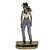 ESCULTURA  SKATISTA MULHER EM RESINA  AZUL/CINZA/DOUR 25,5cm - Imagem 1