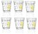 CJ 06 COPO BAIXO STACK EMPILHAVEL CRISTAL ITALIANO RCR 310ML - Imagem 1