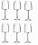 CJ 6 TACAS P/VINHO ESSENTIAL RCR CRISTALLERIA ITALIANA 540ML - Imagem 1
