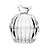 POTICHE BOMBONIERE DE CRISTAL DE CHUMBO BIRD 8CM X 9,5CM - Imagem 3