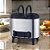 BOTIJAO TERMICO INOX DUPLO 12 LITROS TITAN MEK - Imagem 2