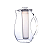 JARRA NEW MOON ACRILICO TRANSP 2,6L - KENYA - Imagem 1