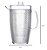 JARRA ACRILICO DIAMOND TRANSP 2,5L - KENYA - Imagem 3