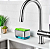 DISPENSER PORTA DETERGENTE INOX E ESPONJA  400ML - OXO - Imagem 4