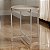 MESA REDONDA EM METAL MARROM 43CM - MART - Imagem 2
