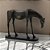 ESCULTURA CAVALO DECORATIVO EM RESINA BRONZE - 21cm - Imagem 2