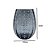 CJ DE COPOS EM VIDRO AZUL COM DETALHE BRANCO 6PCS 12cm - Imagem 4