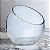 VASO DECORATIVO EM VIDRO TRANSPARENTE 18cm - Imagem 2