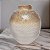 VASO CERAMICA BEGE E BRANCO 30,5cm - Imagem 2