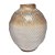 VASO CERAMICA BEGE E BRANCO 30,5cm - Imagem 1