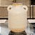 VASO CERAMICA BEGE COM ALCAS  25,5cm - Imagem 2