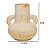 VASO CERAMICA BEGE COM ALCAS 24CM - Imagem 3