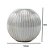 VASO DE CERAMICA REDONDO PRATA COM LINHAS 9,5cm - Imagem 3