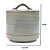 VASO CERAMICA LISTRADO ESVERDEADO 15cm - Imagem 2