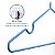 CJ 3 CABIDE INFANTIS DE METAL/PVC MINI FINESSE OIKOS AZUL - Imagem 2