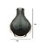VASO DECORATIVO EM VIDRO NA COR FUME - 14CM - Imagem 3