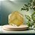 ESCULTURA DECORATIVA CUBO EM VIDRO AMBAR /TRANSPARENTE 9,5cm - Imagem 2