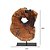 ESCULTURA DECORATIVA EM MADEIRA ABSTRATA MARROM 32cm - Imagem 3