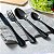 FAQUEIRO 24PC DE ACO INOX POSITANO PRETO LYOR - Imagem 3