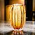 VASO DE VIDRO ITALY AMBAR 9CM X 13CM LYOR - Imagem 2