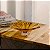 CENTRO DE MESA DE VIDRO ITALY AMBAR 22CM X 19CM X 8CM LYOR - Imagem 2