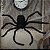 ARANHA ARMADEIRA DECORATIVA COM SOM LUZ MOVIMENTO HALLOWEEN - Imagem 2