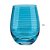 JOGO DE 2 COPOS JOY EM VIDRO 550ML  AZUL TURQUESA - Imagem 3
