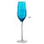 JG 02 TACAS CHAMPANHE JOY EM VIDRO 250ML AZUL TURQUESA - Imagem 3