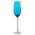 JG 02 TACAS CHAMPANHE JOY EM VIDRO 250ML AZUL TURQUESA - Imagem 2