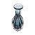 VASO DECORATIVO DE VIDRO ITALY AZUL 8,5CM X 15CM - WOLFF - Imagem 3