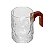 CJ 2 CANECAS DE BOROSSILICATO COM CABO EM BAMBU 330ML WOLFF - Imagem 4
