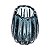 VASO DE VIDRO ITALY AZUL 11CM X 10CM X 13CM - WOLFF - Imagem 3