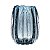 VASO DE VIDRO ITALY AZUL 10CM X 8,5CM X 12CM - WOLFF - Imagem 4