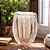VASO DE VIDRO ITALY DOURADO 10CM X 8,5CM X 12CM WOLFF - Imagem 2