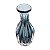 VASO DE VIDRO ITALY AZUL 8CM X 18CM - WOLFF - Imagem 4