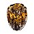 VASO DE VIDRO ITALY LEOPARDO 9CM X 12CM - WOLFF - Imagem 3