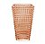 VASO DE CRISTAL DE CHUMBO MAYA AMBAR DECORATIVO 22,5cm WOLFF - Imagem 1