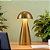 LUMINARIA DECORATIVA COGUMELO DE MESA USB METAL DOUR 21CM - Imagem 2