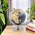 GLOBO TERRESTRE DECORATIVO METAL DOURADO/PRETO 12X12X20CM - Imagem 2