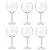 CJ 06 TACAS VINHO BOHEMIA GASTRO CRISTAL DE TITANIO 570ML - Imagem 1
