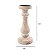 CASTICAL DECORATIVO EM MADEIRA NATURAL 12X28X12CM - Imagem 3